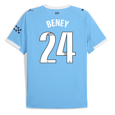 Maglia Home Manchester City 2025/26 con stampa BENEY 24